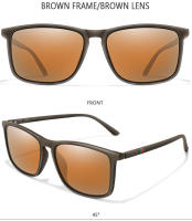 Gafas De Sol Polarizadas Vintage Cuadradas De Lujo Para Pesca Y Ciclismo Resistentes Al Viento Protección UV400 Para Hombres Y Mujeres Gafas De Viaje Y Conducción Moda - details 4