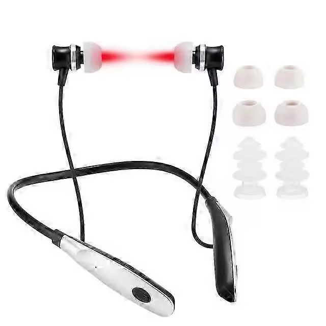 Terapia auditiva portátil para tinnitus con láser de 650 nm, tapones para los oídos con irradiación LLLT, tratamiento para sordera, rinitis y sinusitis. - 1