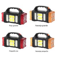 Linterna LED De Alta Potencia Para Camping Torcha De Trabajo Luz Solar Recargable 4 Modos USB Impermeable Para Exteriores - details 1