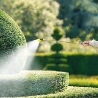PULVERIZADOR eléctrico agrícola con pantalla de nivel de electricidad, dispensador de pesticidas inteligente de Ultra alta presión, herramientas de jardín, Mezcla 20a - details 6
