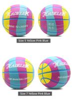 Balón De Baloncesto De Goma Tamaño 7 Resistente Al Desgaste Con Buena Sensación En La Mano Para Entrenamiento Y Competición - details 0