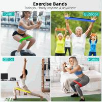 Banner - Set de 5 Bandas Elasticas Musculacion, Bandas Elasticas Fitness con Bolsa Almacenamiento, Multicolor
