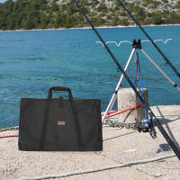 Bolsa Portátil Para Mesa De Camping Plegable Y Duradera Bolsa De Almacenamiento Para Picnic Al Aire Libre Viajes Sin Utensilios Incluidos - details 2