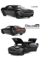 Modelo De Coche Deportivo Dodge Challenger SRT De 1:32 En Aleación De Metal Con Sonido Y Luz Juguete Para Niños Regalo De Coche Muscular - details 8