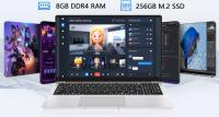 Portátil VANWIN de 15,6 pulgadas, Procesador Intel Celeron n4000, 1920x1080 IPS, 8GB RAM 256GB SSD, Windows11 Pro, WiFi5, Bluetooth 4,2, Teclado retroiluminado, Type-C, HDMI, USB 3,0*2, 160 ° DE SUSPENSIÓN/activación, 1,55 KG, con teclado en Español. - details 2