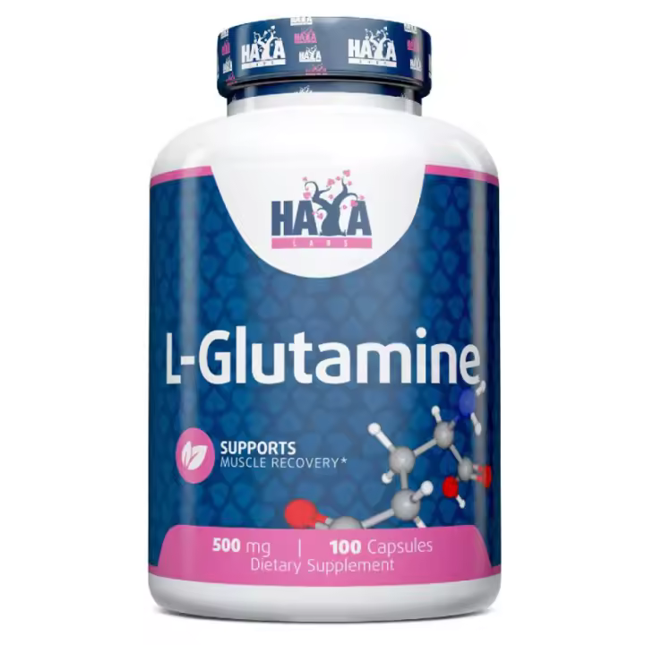 HAYA LABS L-Glutamina 500 mg. - 100 Caps. - 1