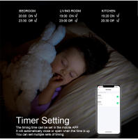 Interruptor De Pared Inteligente WiFi Tuya App 1/2/3 Ganas Sin Cable Neutro Luces LED Controladas Por Alexa Y Google Home - details 7