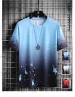Conjunto De Ropa De Verano Para Hombre Con Camiseta De Manga Corta Y Shorts Estampado 3D Secado Rápido Para Gimnasio Y Estudio - details 1