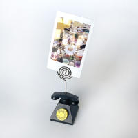 Porta-cartas Vintage De Madera Retro Para Escritorio Decoración De Mesa Clip Para Notas Y Fotos Soporte Para Tarjetas De Negocio - details 4