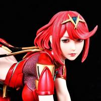 Figura De Anime Xenoblade Chronicles Pyra Homura Figurina PVC GK Estatua Modelo Muñeca Colección Regalo Para Escritorio De Habitación - details 2