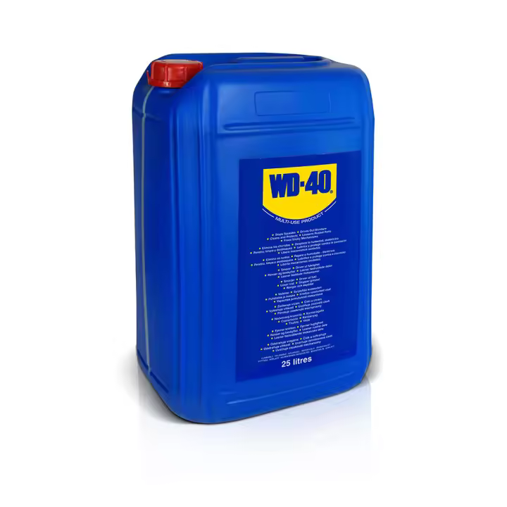 BIDON 25 l. WD40 ACEITE LUBRICANTE 44025/E LUBRICANTES Y ACEITES FAMILIA WD40 MULTIPLES APLICACIONES - 1