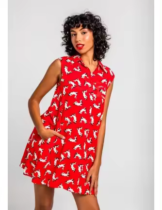 Vestido Lolina camisero sin mangas Salta - 1