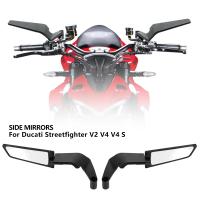 Espejo Retrovisor Lateral Universal Para Motocicleta Aprilia MANA 850 GT DORSODURO 1200 750 Aluminio Pieza - details 13