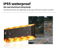 Lámpara De Pared LED De Aluminio Impermeable IP55 Para Interior Y Exterior Iluminación Para Jardín Dormitorio Sala De Estar Decoración De Habitación Y Pasillo - details 2