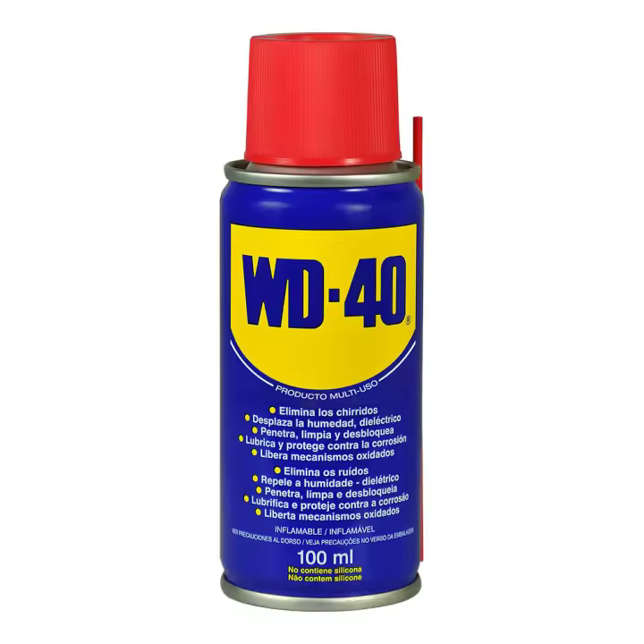 ACEITE LUBRICANTE 34209 WD40 100ml LUBRICANTES Y ACEITES FAMILIA WD40 MULTIPLES APLICACIONES - 1