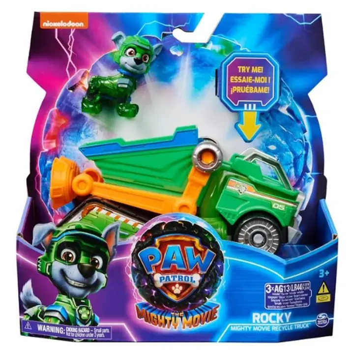 Vehículo Patrulla P.PATROL ROCKY VD Mighty Mov. Colecciones de Juegos - 1