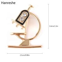 Nueva Broche De Microscopio Para Médicos Y Enfermeras Pin De Hospital Para Chaquetas Y Mochilas Accesorios De Joyería Clásicos Para Hombres Y Mujeres - details 1