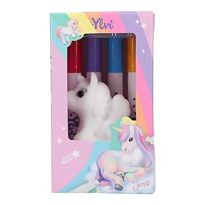 Depesche Ylvi Colour Your Unicorn Figura para Pintar 12673 - 1