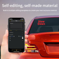 Pantalla LED Inteligente De 32x32 Con Control Por APP Para Ventana Trasera Del Coche Publicidad De Negocios Programable - details 4