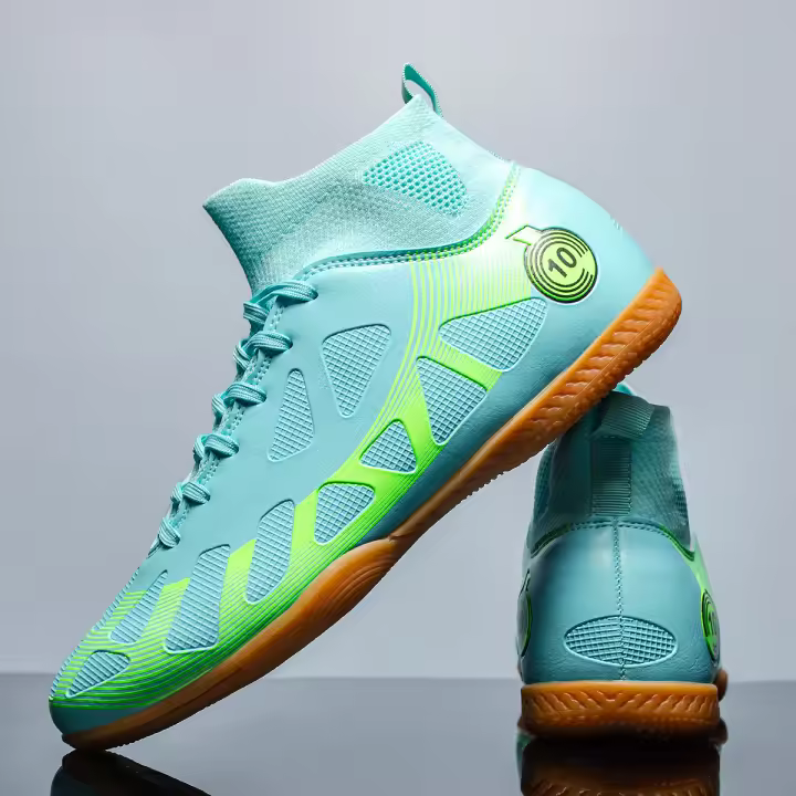 Zapatos De Fútbol Profesionales Para Adolescentes Y Adultos Duros Y Cómodos Antideslizantes Entrenamiento Interior Suela De Goma - 1
