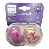PHILIPS AVENT - CHUPETES Ultra Soft - Dos unidades - 6-18 Meses - Alta calidad - details 0