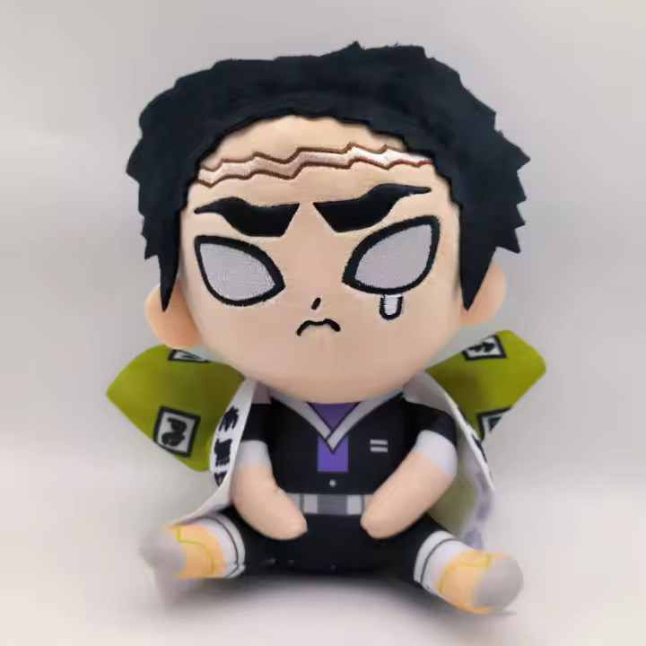 Peluche Anime Demon Slayer Figura De Cartoon Kyoumei Iguro Obanai Sanemi Uzui Tengen Muñeco De Peluche Para Niños Relleno De Algodón PP Tamaño 20cm - 1
