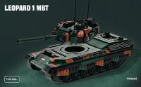 Bloques De Construcción De Tanque Leopard 1 Serie Militar 1145 Piezas Juguetes Educativos Para Niños Y Niñas Regalos Para Niños De Edad - details 0