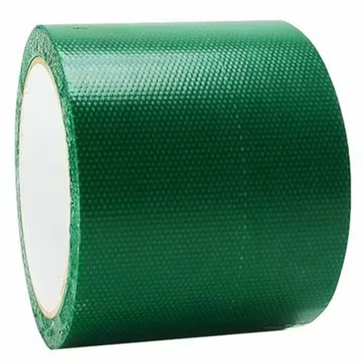 Cinta Especial Para Reparación De Lonas - Resistente A La Lluvia - Cinta Adhesiva De Reparación Para Lonas - Para Toldos - 8 Cm - Longitud: 500 Cm - Verde - 1