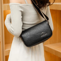 Bolso De Hombro Para Mujer 2023 De Cuero PU De Alta Calidad Bolsa Transversal De Moda Con Cremallera Y Bolsillo Interior - details 4