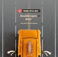 Modelo De Taxi Retro 1/32 En Aleación Juguete De Coche Miniatura Con Sonido Y Luz Para Niños Regalo De Día Del Niño Colección De Juguetes Educativos - details 3