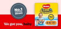 Huggies Little Swimmers Pañal Bañador Desechable para Bebés, con Barreras Anti-Escapes para una Máxima Protección en el Agua - details 3