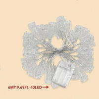Lámpara De LED Para Ramadan 1pc Transparente Con Botella De Aceite Decoración De Fiesta De Eid Al-Fitr En Exteriores Y Hogar Luz De Cadena Para Celebraciones Islámicas - details 14