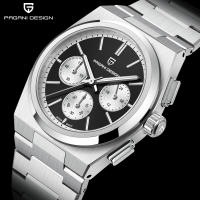 Reloj De Pulsera De Cuarzo PAGANI DESIGN VK63 Para Hombre Reloj De Lujo Deportivo Resistente Al Agua Con Cronógrafo Y Cristal De Zafiro - details 0