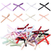 30pcs Cintas De Satén Poliéster Multicolor 6.5x8.5cm Para DIY Ropa Accesorios De Cabeza Regalos Cajas Artesanías Decoración - details 4