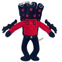 Juguete De Peluche Skibidi Toilet Speakerman Y Camara Man Muñeco Suave De Peluche Para Adultos Y Adolescentes Material De Algodón Relleno De Poliéster - details 16