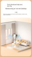 Humidificador Inteligente Con Capacidad Grande Y Luz Nocturna Silenciosa USB 90 Grados Rotación Pequeño Purificador De Aire Para Interiores - details 4