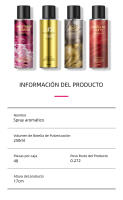 LONKOOM Bruma Corporal y Perfume en Spray – 24K Gold/Noble Gold – Fragancia Duradera y Refrescante (250 ml) - details 6