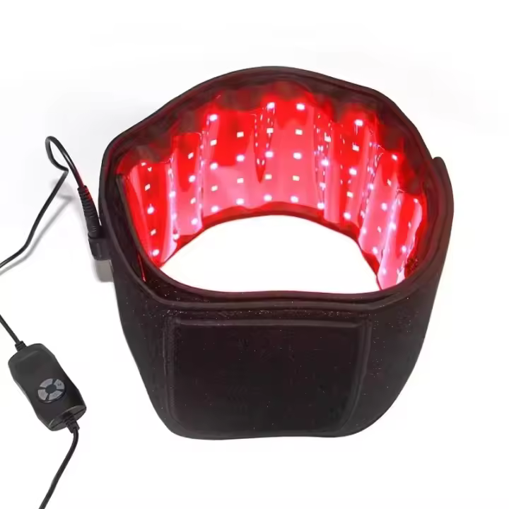 Cinturón De Masaje De Terapia De Luz Roja Para Relaxar Musculos Inflamados Y Mejorar La Circulación Sanguínea Cinturón De Modelado Corporal Con 4 Niveles De Intensidad - 1