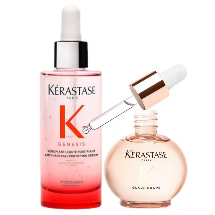 Pack Kérastase Genesis Sérum Anti-Chute + Nutritive 8H Magic Night Serum – Fortalecimiento y Nutrición Nocturna - 1