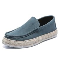 Zapatos Casuales Para Hombre Ligeros Y Transpirables Zapatillas De Caminar Antideslizantes Para Conducir Comodidad En Corduroy EVA Caña De Madera Material De Suela De Goma - details 6