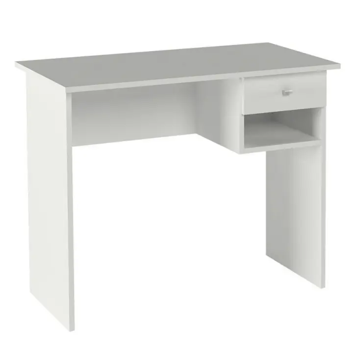 CAMA EXPRESS Mesa De Ordenador | Estudio | Escritorio | Oficina | 1 Cajon + Hueco - 1