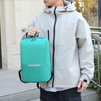 Mochila Para Hombre Con Bandas Reflectorizantes Bolso De Computadora Ultra Ligero Gran Capacidad Estudiante Para Viajes Y Trabajo - details 7