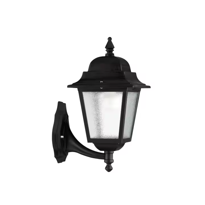 Novolux Lighting- Aplique de Pared Exterior Elite 4 Negro Aluminio E27 70W IP43 - 1