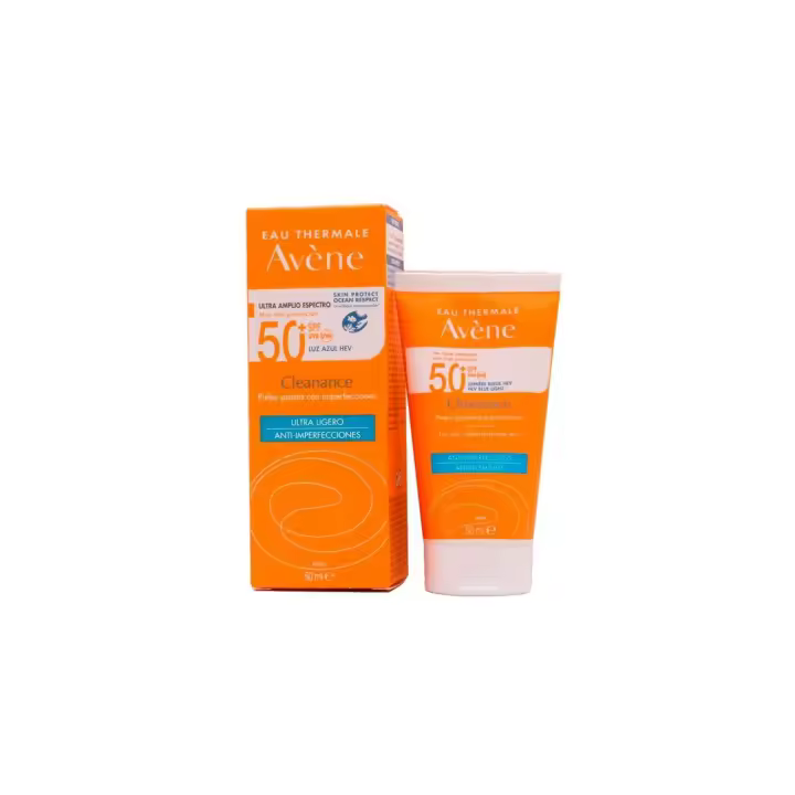 Avène CLEANANCE solar SPF50+ Protector solar facial 50ml - 1