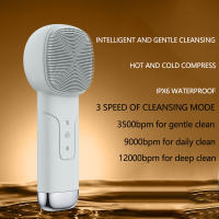Limpieza Facial Sonic 6 En 1 Con Función Térmica Masajeador De Piel Impermeable Y Silicona Limpieza Facial Electrónica - details 8