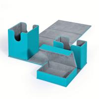 Caja De Naipes Con Caja De Dados Capacidad Para 200 Cartas Dobladas PU Cuero Caja De Colección Para Juegos De Naipes Magic - details 1
