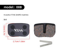Pads De Freno De Disco Hidráulico VXM Para Bicicleta Semi-métalicos Código De Guía E9 DB ER MT6/4 Piezas De Bicicleta M8020/6100 MT200 - details 20