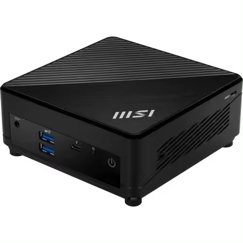 MSI MINI PC CUBI 5 12M-254ES. I5-1235U. INTEL UHD GRAPHICS. DDR4 8GB (8GB*1). 2X DDR4 1600(3200)MHz (64 GB MAX). 512G SSD. W11 HOME. NEGRO. - 1