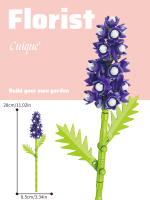 Bloques De Construcción Para Niñas Y Niños Series De Ramas De Flores Coloridas Adornos Para Escritorio De Hogar Juguetes Educativos De Artesanía Con Micro Bloques De Plástico ABS - details 10