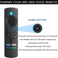 Reemplazo de control remoto de voz para Fire Stick TV 3rd Gen Smart TV Stick 4K MAX Lite Fire Cube Smart Remote funciona con Alexa - details 2